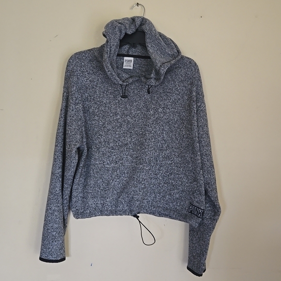 PINK Victoria's Secret Sweaters - ❄️HOST PICK❄️ PINK cropped sweater with hood